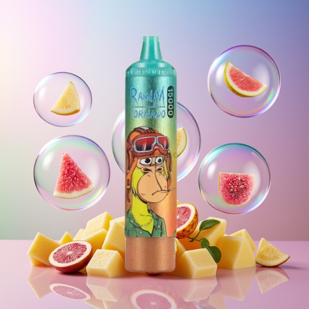 Fumot RandM Tornado 15000 Puffs Schweiz Großhandel – 25ml, 850mAh, Mesh Coil, Eisige Ananas