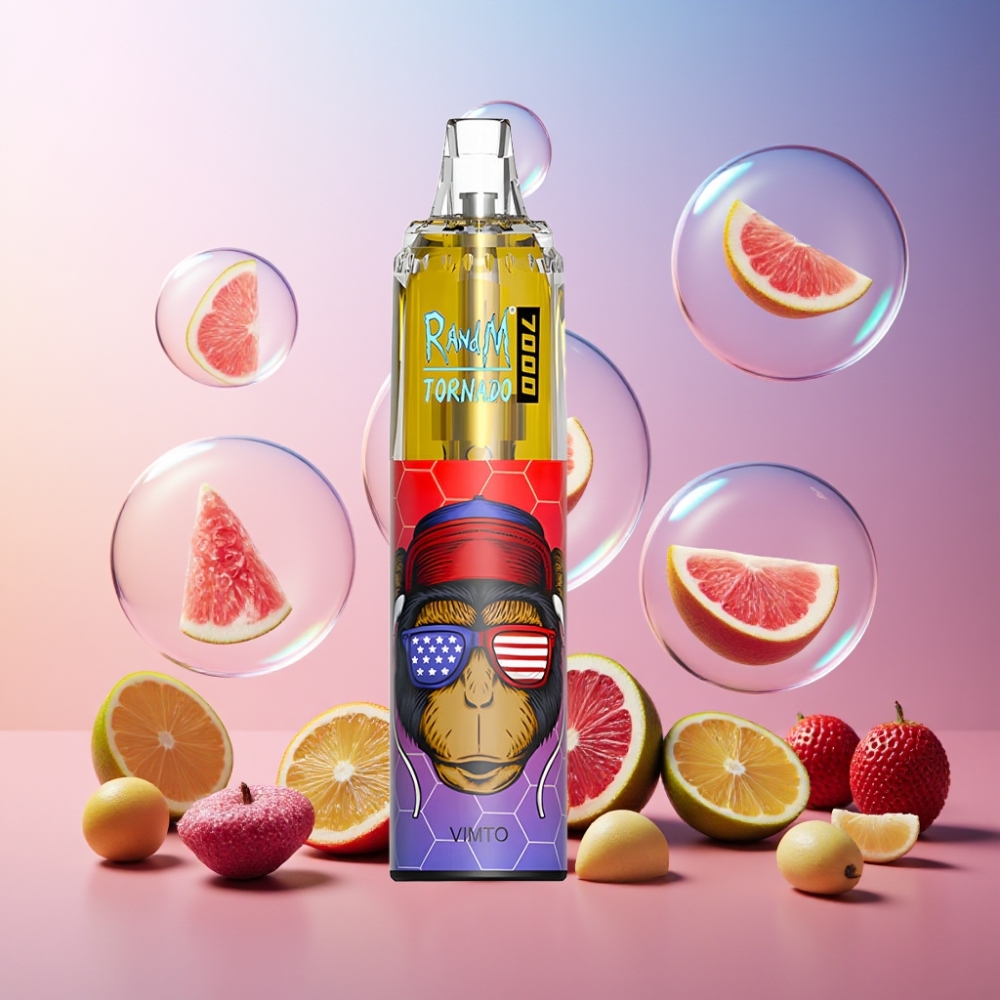 Fumot Tornado 7000 Einweg-Vape – 7000 Puffs, 14 ML E-Liquid, Mesh Coil, Schweiz Großhandel