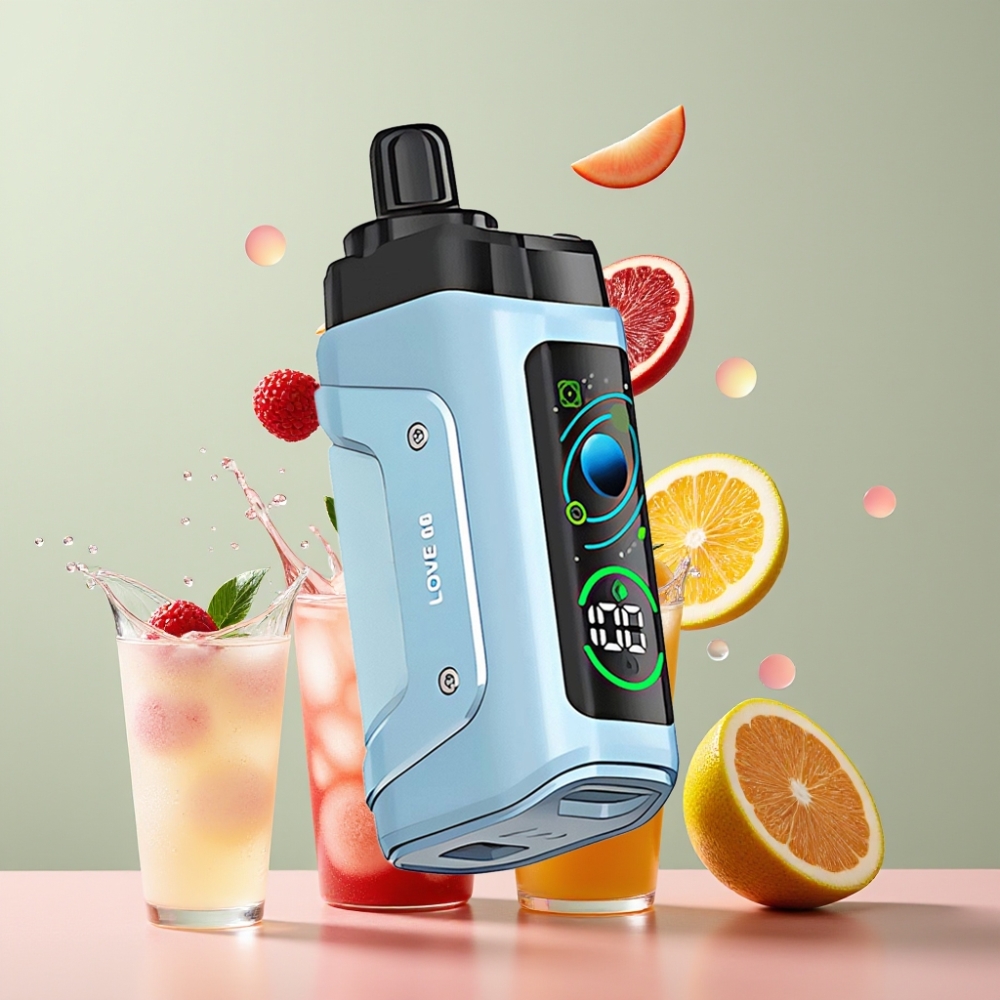 Razz Bar 45000 Puffs Einweg-Vape Love 66 – 1.0 Ohm Mesh Coil, Typ-C aufladbar, Schweiz Großhandel
