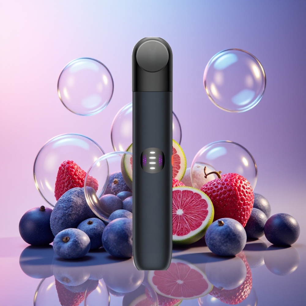 RELX Infinity 2 Plus Gerät Black Sapphire – Schweiz Großhandel, 3 einstellbare Modi, 440mAh Akku, Typ-C Ladeanschluss