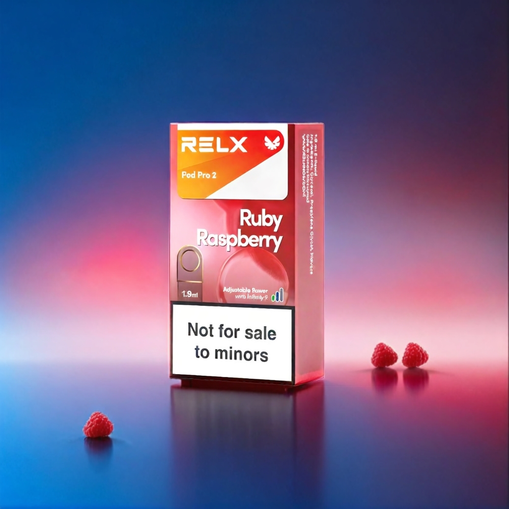 RELX Pod Pro 2 Blue Raspberry 3%/5% Nikotin 1.9ml 600 Züge Schweiz Großhandel