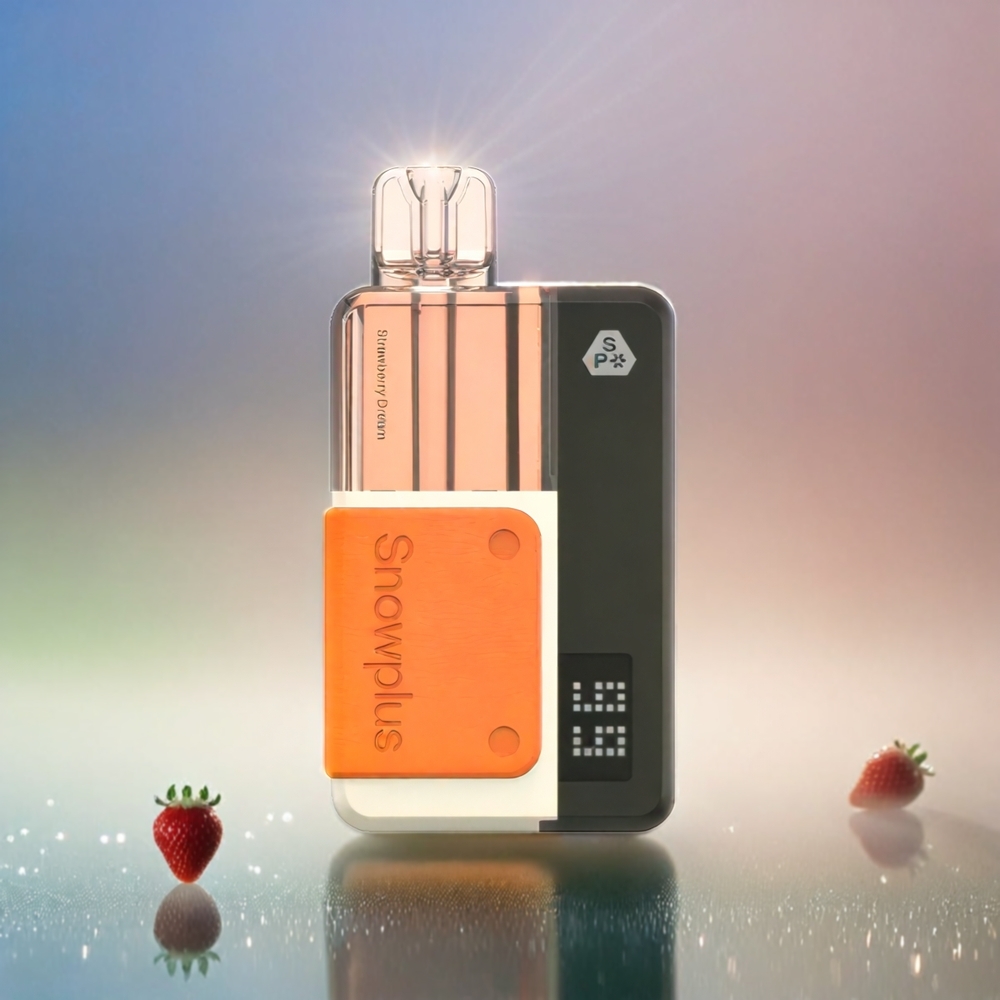 Snowplus Swift Pod Kit 15000 – 15000 Puffs, 1000 mAh, 2+10 ml, Dual Mesh, Strawberry Dream (Erdbeertraum), Schweiz Großhandel