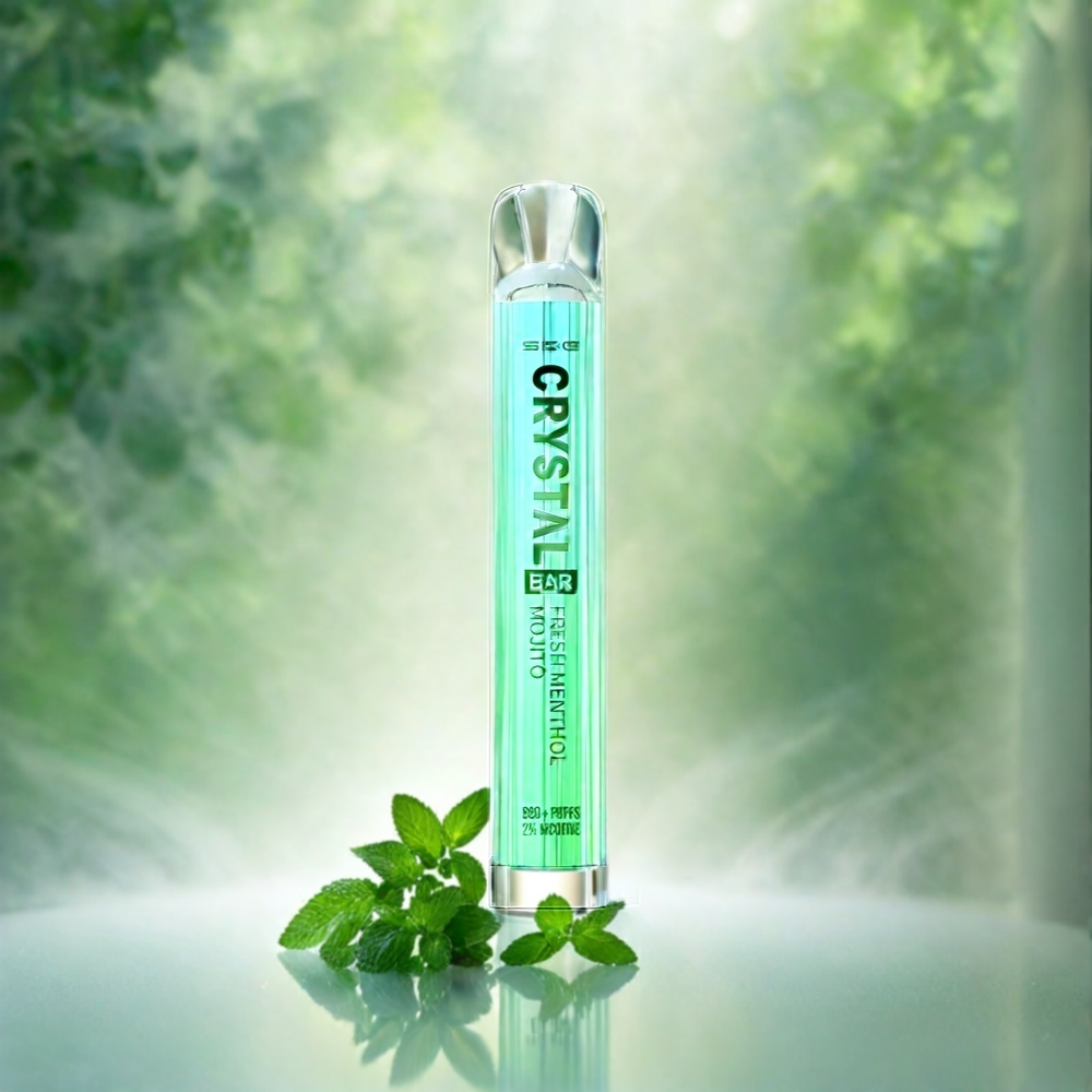 SKE Crystal BAR 600 Fresh Menthol Mojito 0%/2% Nikotin 500mAh 600 Puffs Schweiz Großhandel