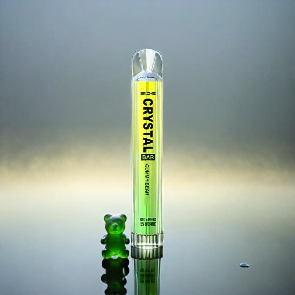 SKE Crystal BAR 600 Gummy Bär (0% Nikotin, 600 Puffs, 500mAh) Schweiz großhandel