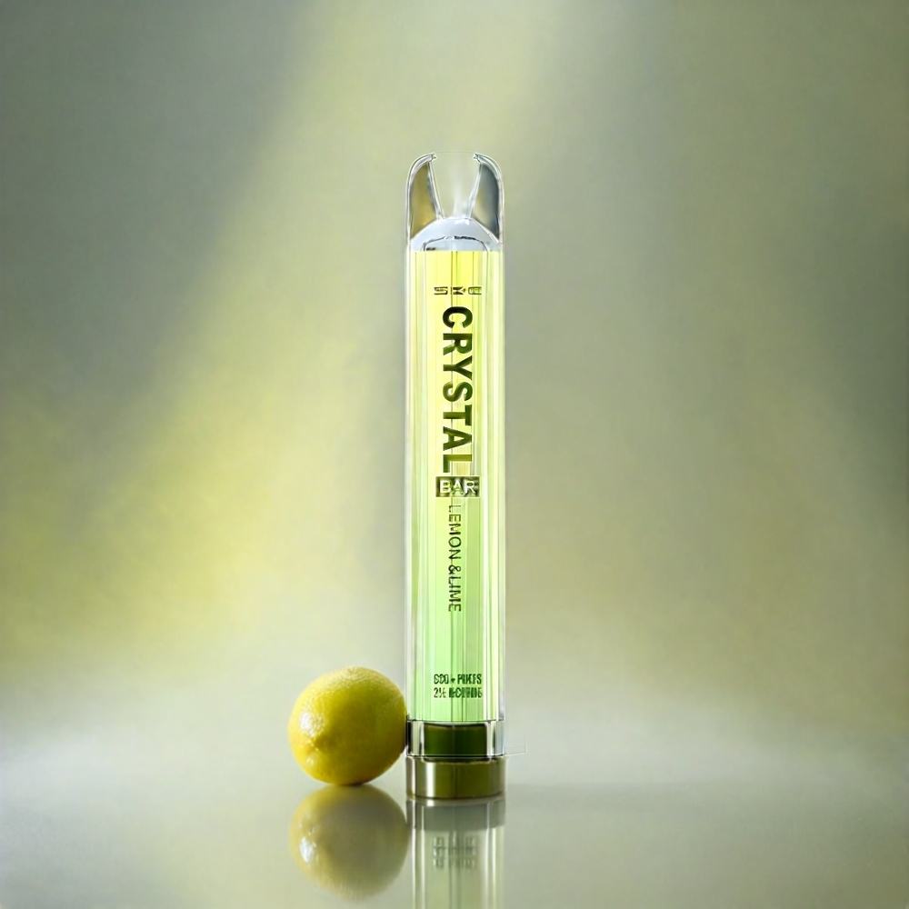 SKE Crystal BAR 600 Lemon N Lime Zitrone Limette 0% Nikotin 600 Puffs 2.0ml Schweiz Großhandel