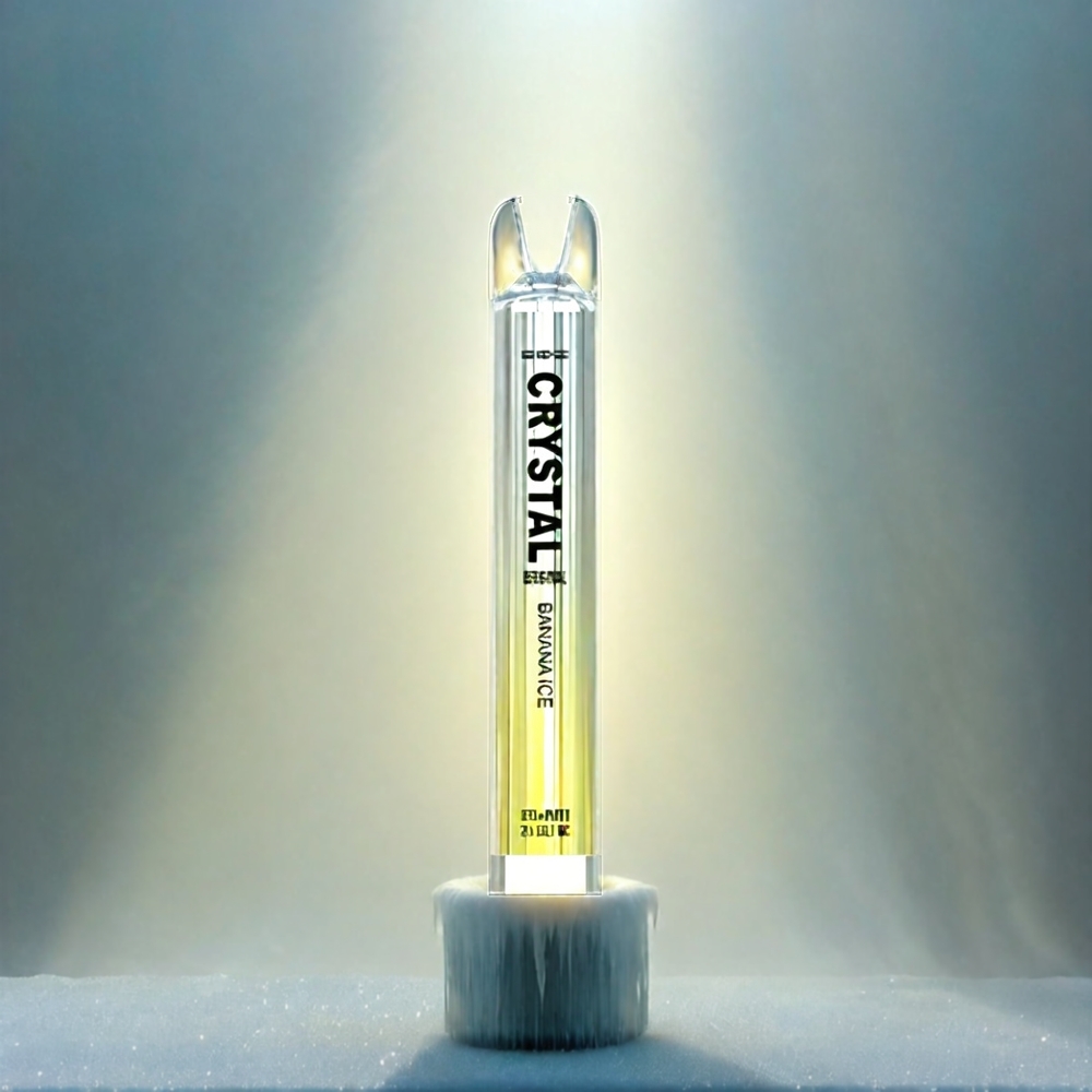 SKE Crystal BAR 600 Vape Bananen-Eis 0% Nikotin 600 Puffs 500mAh Schweiz Großhandel