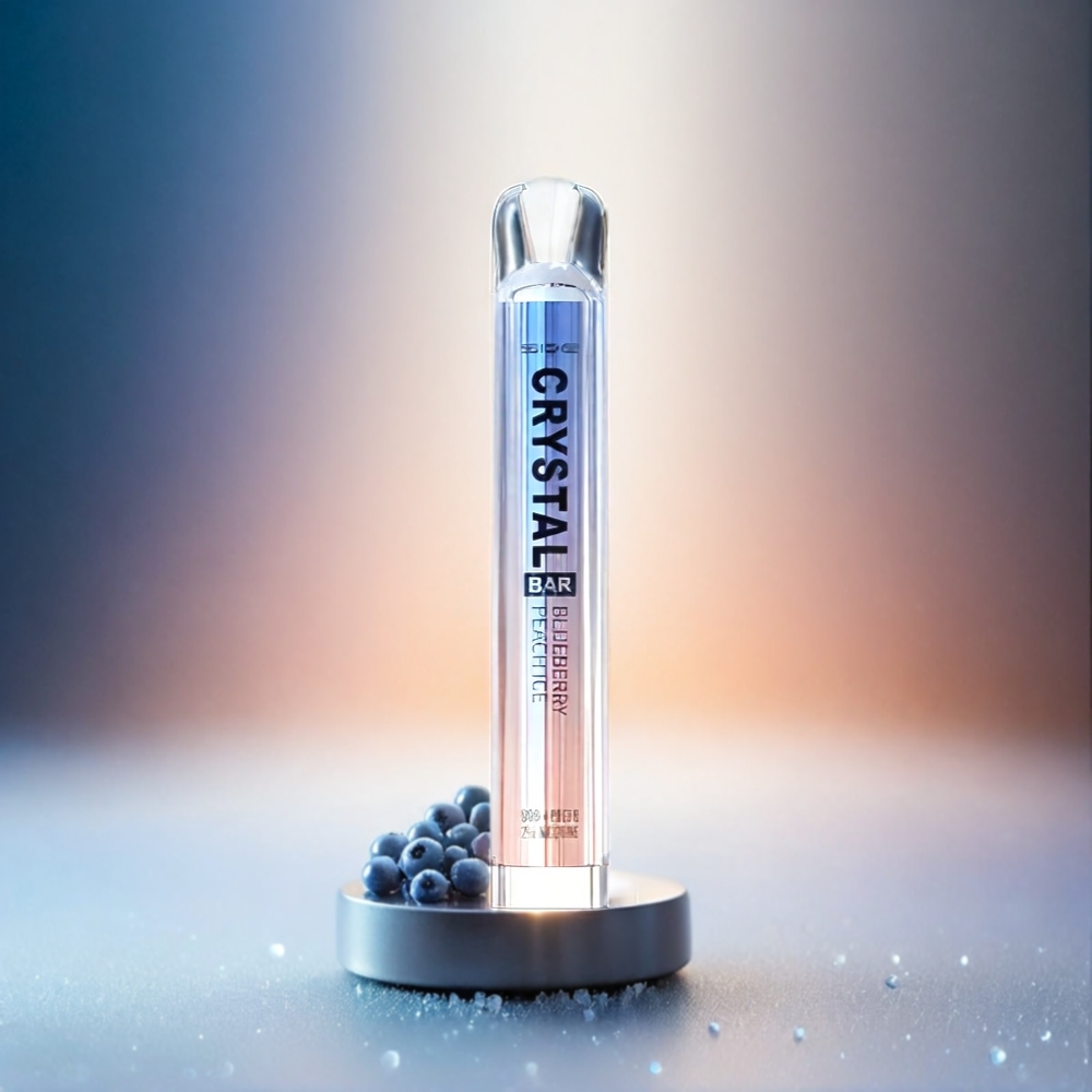 SKE Crystal BAR 600 Vape Blueberry Peach Ice (0%/2% Nikotin, 500mAh, 600 Züge) - Schweiz großhandel