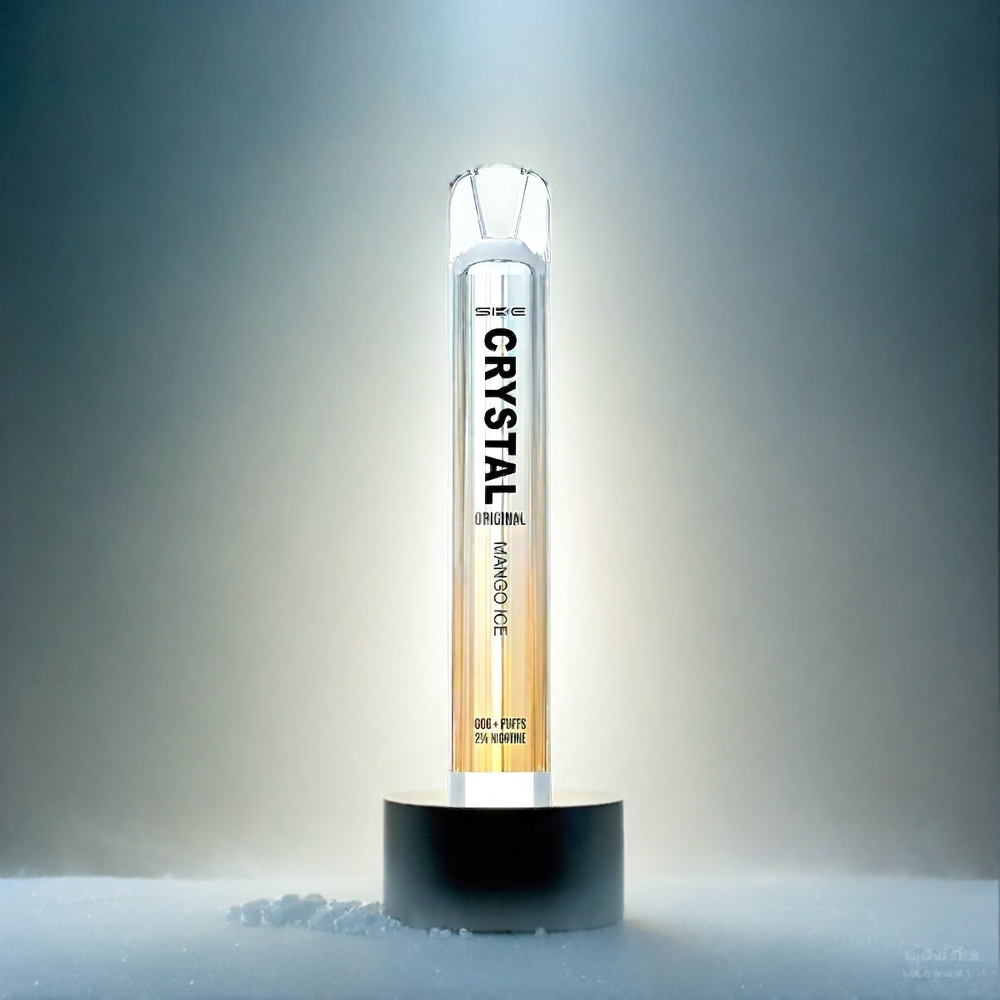 SKE Crystal BAR 600 Vape Mango Eis – 600 Puffs, 500mAh, 2.0ml E-Liquid, Schweiz Großhandel