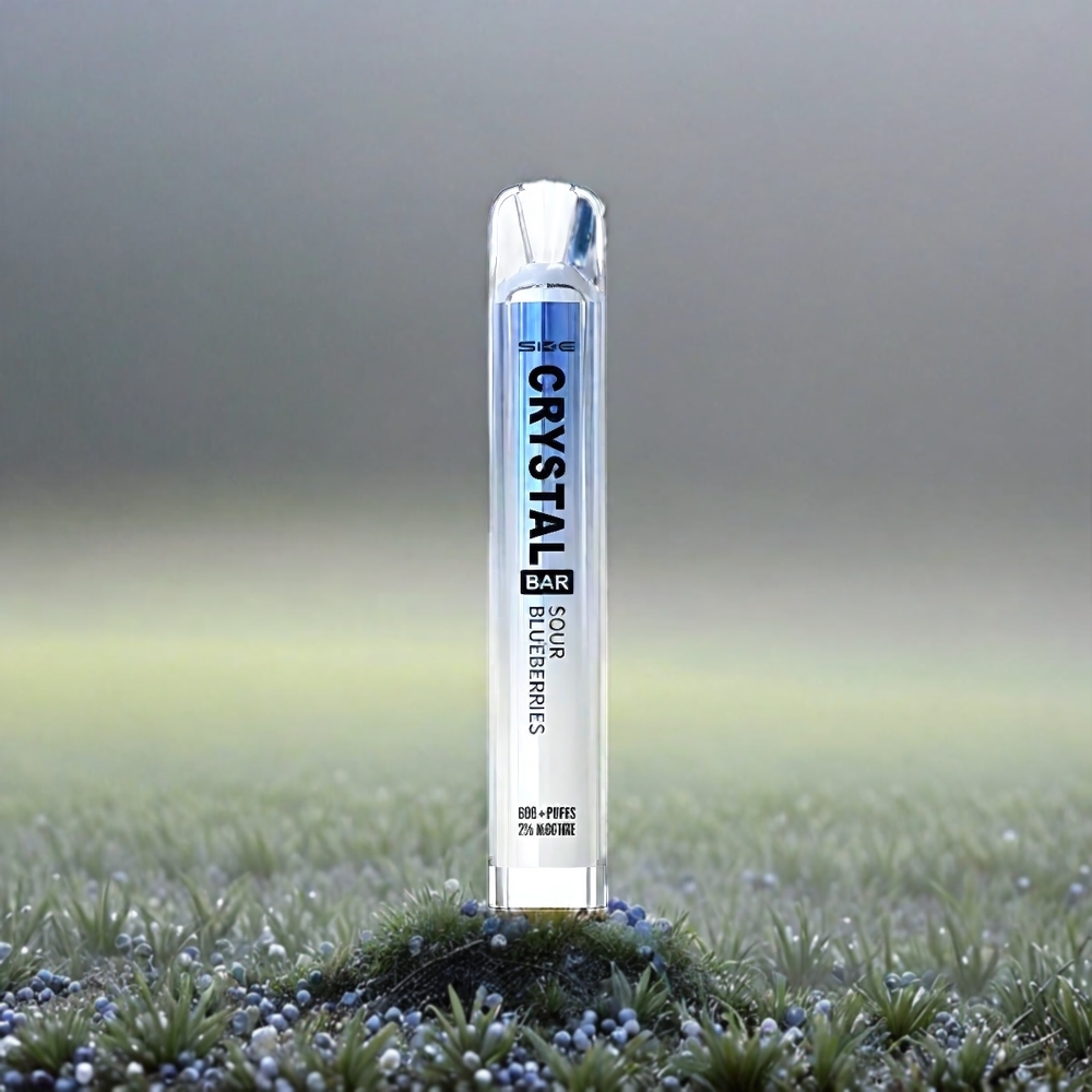 SKE Crystal BAR 600 Vape Saure Blaubeeren – 0% Nikotin, 500mAh, 600 Puffs – Schweiz großhandel