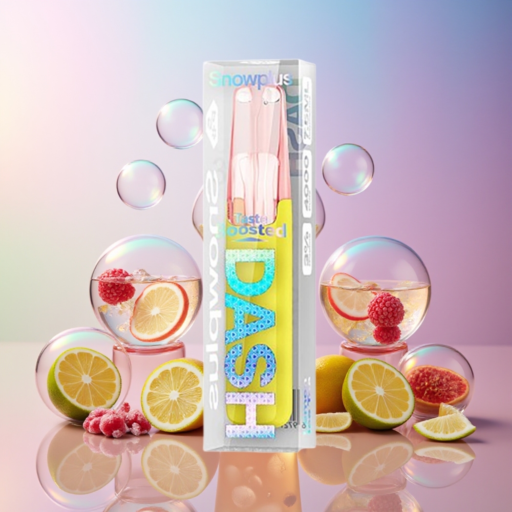 Snowplus Dash 4000 Puffs Disposable Device Zitronen-Eistee, Keramik-Atomizer, 7,5 ml, Schweiz Großhandel