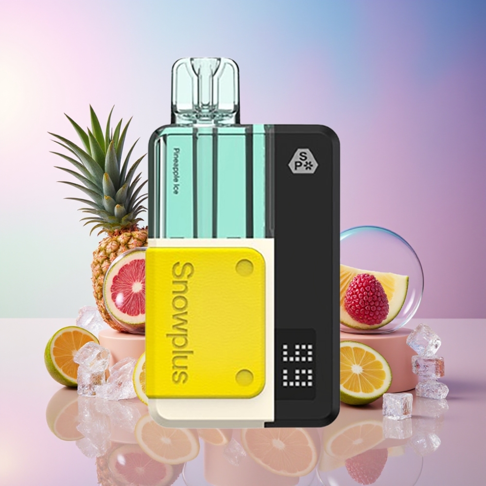 Snowplus Swift 5000 Puffs Prefilled Pod Kit Ananas Eis – Dual Mesh, 1000 mAh, Schweiz Großhandel