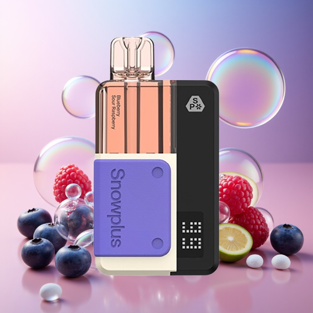 Snowplus Swift 5000 Puffs Prefilled Pod Kit Blaubeere-Saure Himbeere, 1000 mAh, 2+10 ml, Schweiz Großhandel