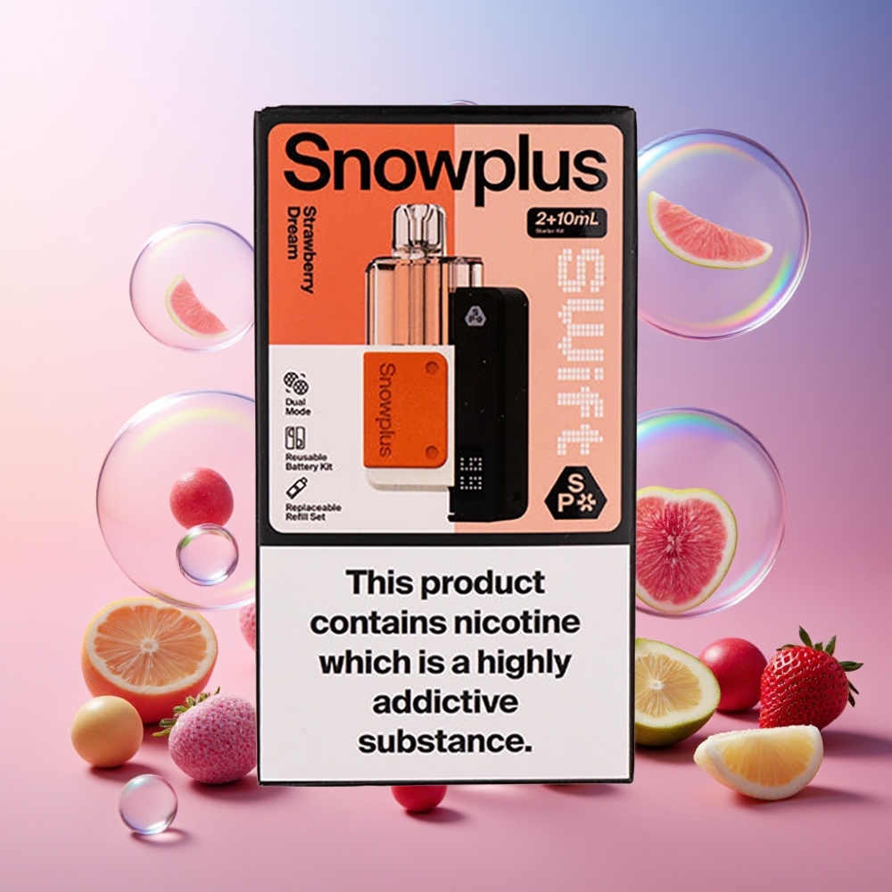 Snowplus Swift 5000 Puffs Prefilled Pod Kit Erdbeertraum - 1000 mAh, 2+10 ml, Schweiz großhandel