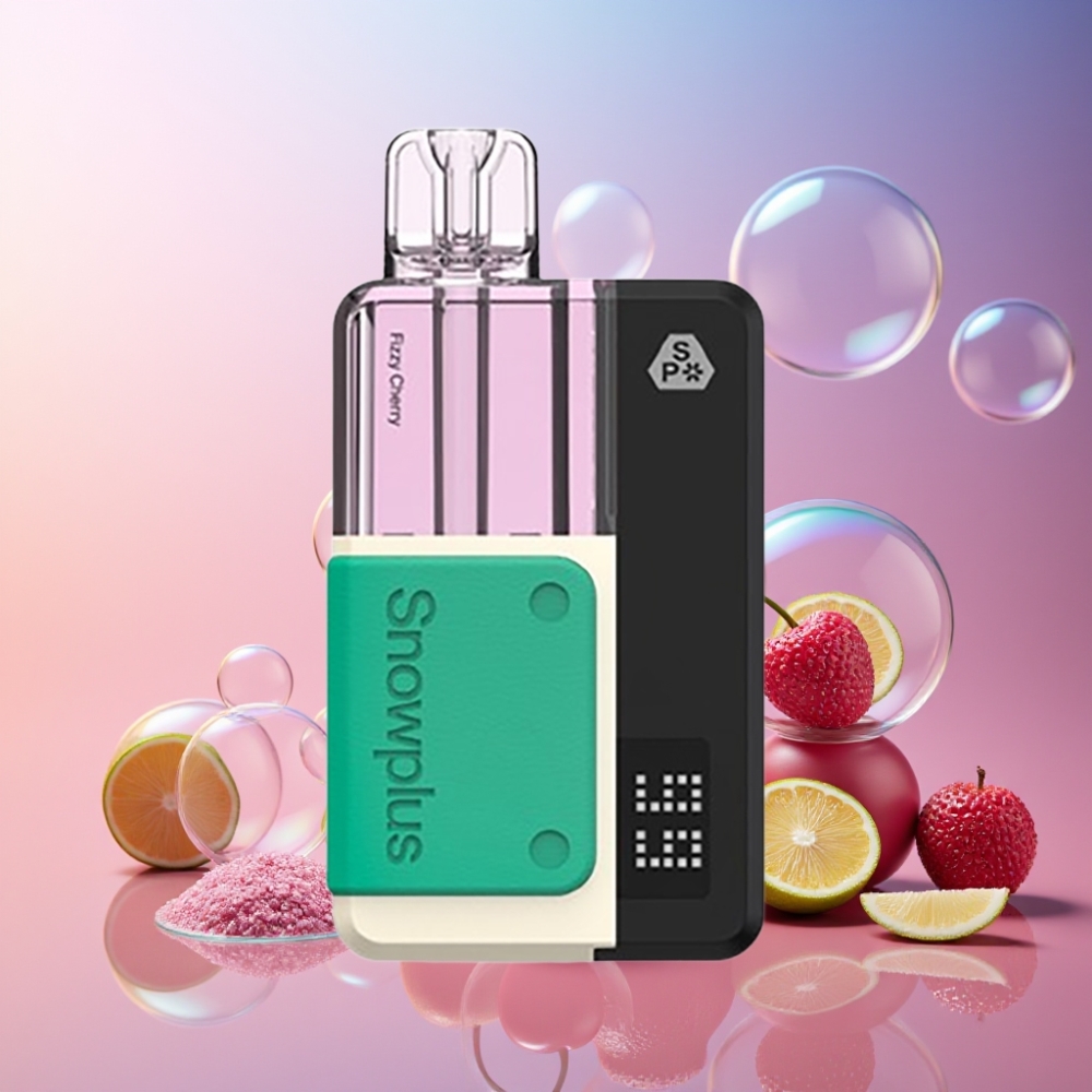 Snowplus Swift 5000 Puffs Prefilled Pod Kit Fizzy Cherry (Erfrischende Kirsche) – 1000 mAh, 2+10 ml, Dual Mesh – Schweiz Großhandel