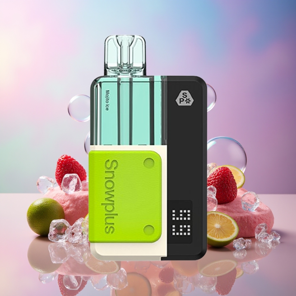 Snowplus Swift 5000 Puffs Prefilled Pod Kit Mojito Eis - 1000 mAh, 2+10 ml, Dual Mesh - Schweiz großhandel