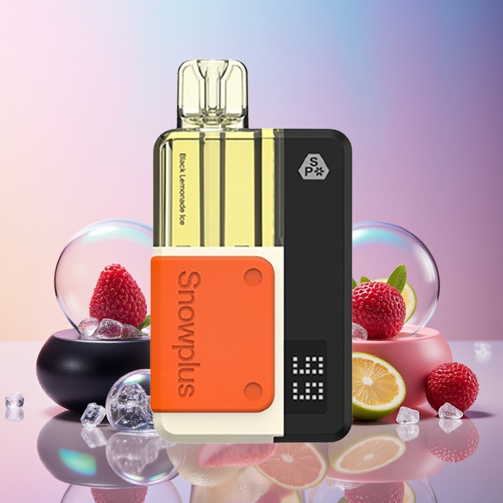 Snowplus Swift 5000 Puffs Prefilled Pod Kit Schwarz Limonade Eis – 1000 mAh, 2+10 ml, Dual Mesh – Schweiz Großhandel
