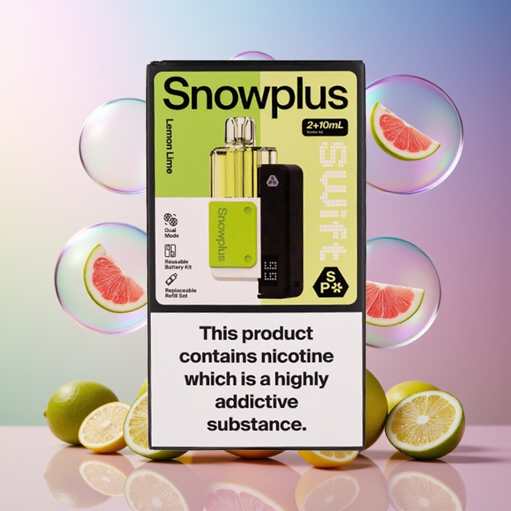 Snowplus Swift 5000 Puffs Prefilled Pod Kit Zitrone-Limette – 1000 mAh, 2+10 ml, Dual Mesh, Schweiz Großhandel