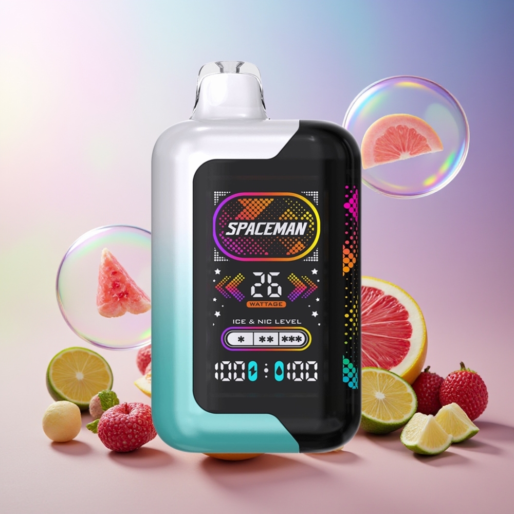 SPACEMAN SP40000 Einweg-Vape Frische Minze - 20ml, 50mg/ml, 1000mAh - Schweiz Großhandel