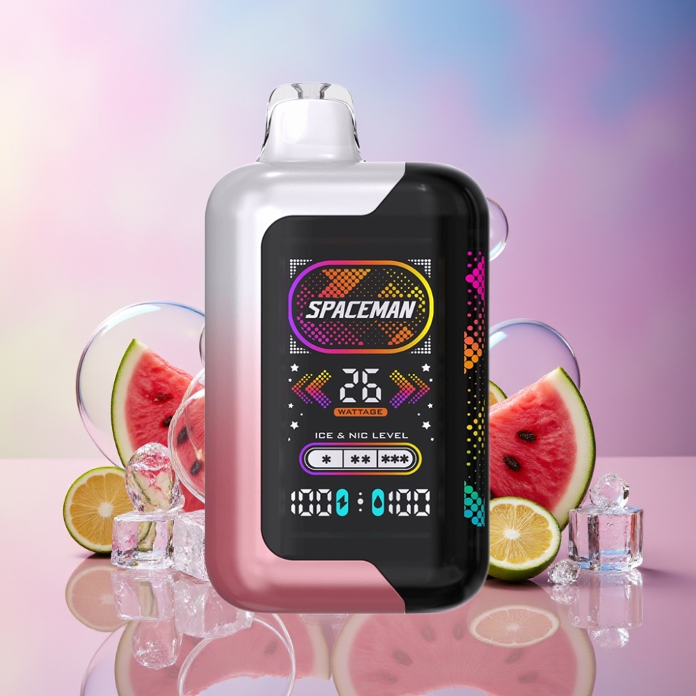 SPACEMAN SP40000 Einweg-Vape Wassermelone Eis Schweiz Großhandel – 20ml, 1000mAh, 50mg/ml
