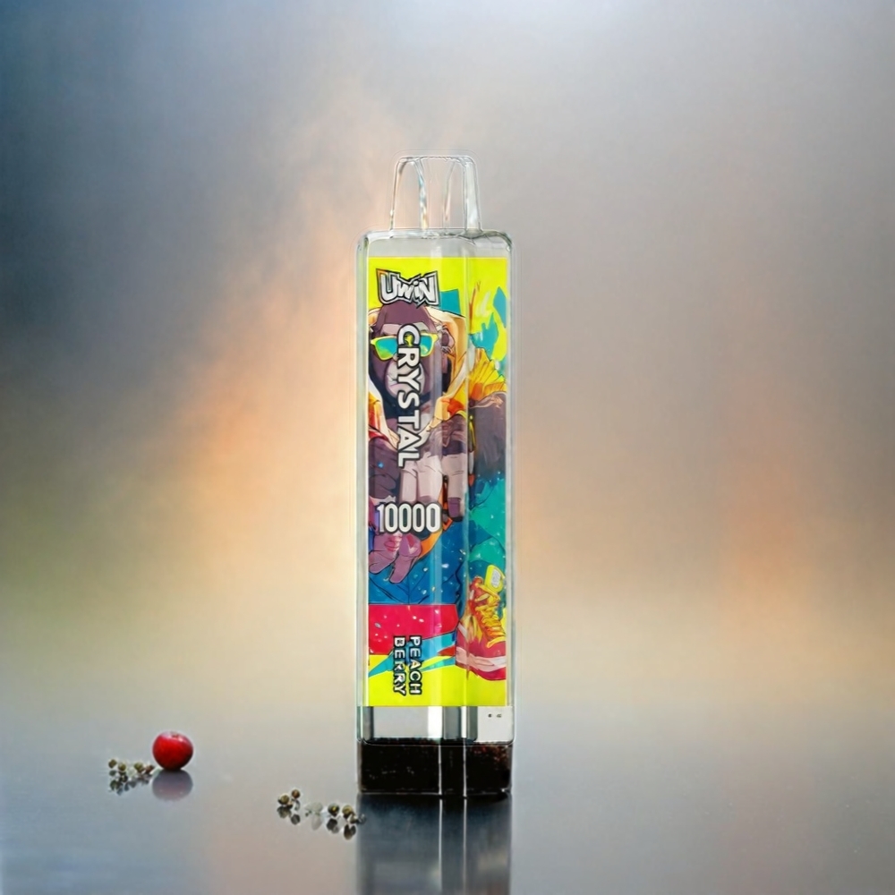 UWIN Crystal 10000 Puffs Peach Berry (0-5% Nikotin, 18ml, 650mAh) Schweiz Großhandel