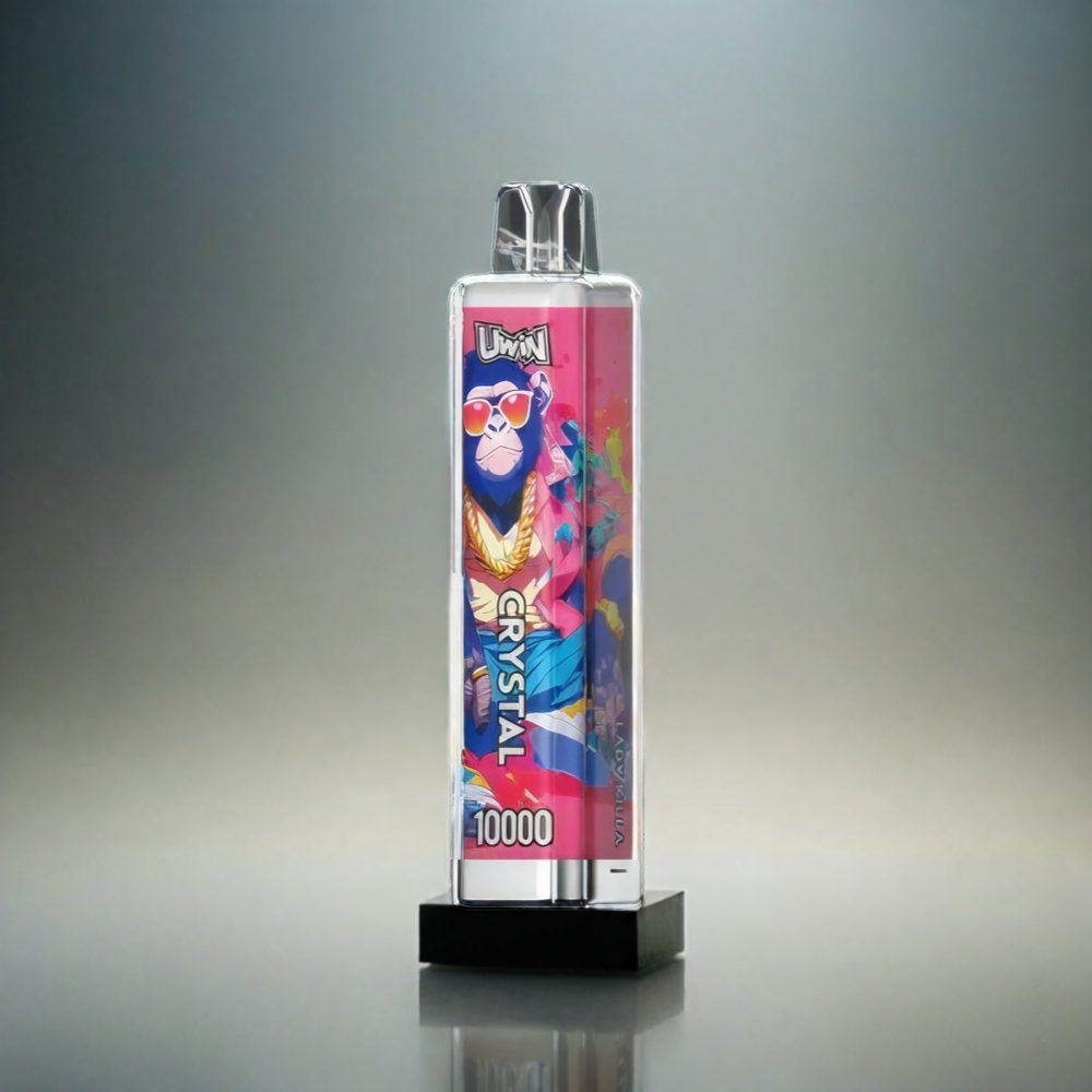 UWIN Crystal 10000 Puffs Schweiz Großhandel – 18ml, 650mAh, Type-C, 0.8 Ohm Mesh Coil