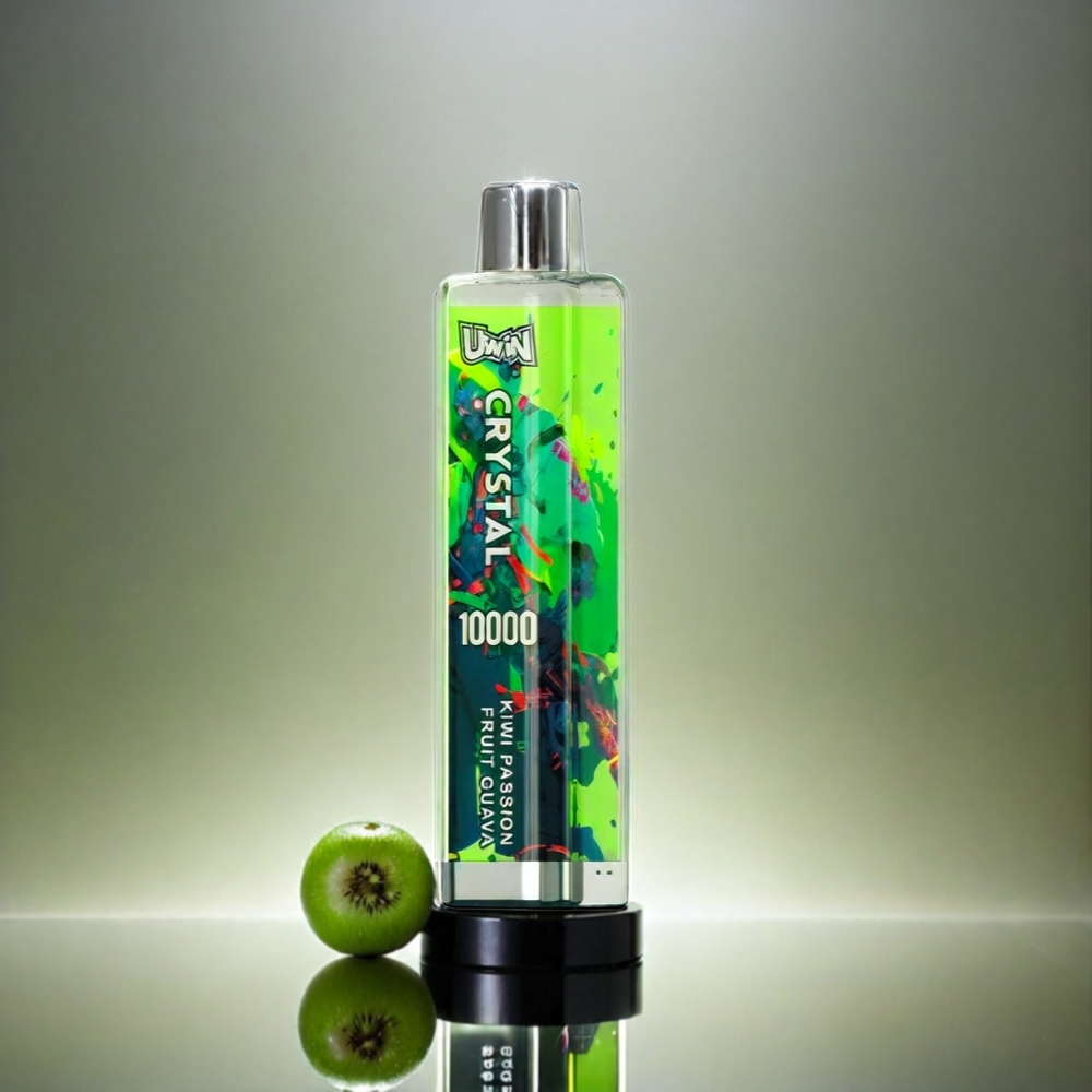 UWIN Crystal 10000 Puffs Schweiz Großhandel – Kiwi Passionfruit Guava, 18ml, 650mAh, Type-C