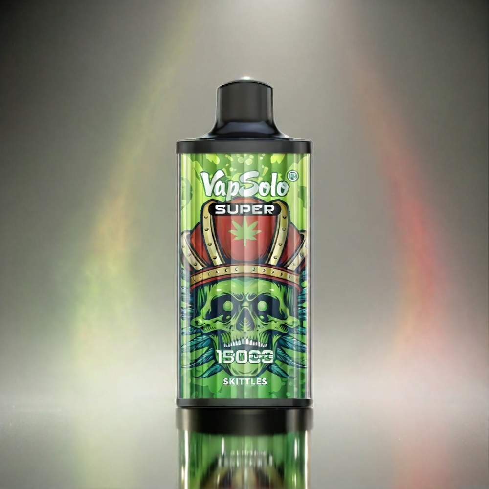 Vapsolo Super 15000 Puffs Skittles Schweiz Großhandel – 40ml E-Liquid, 850mAh Mesh Coil, Type-C