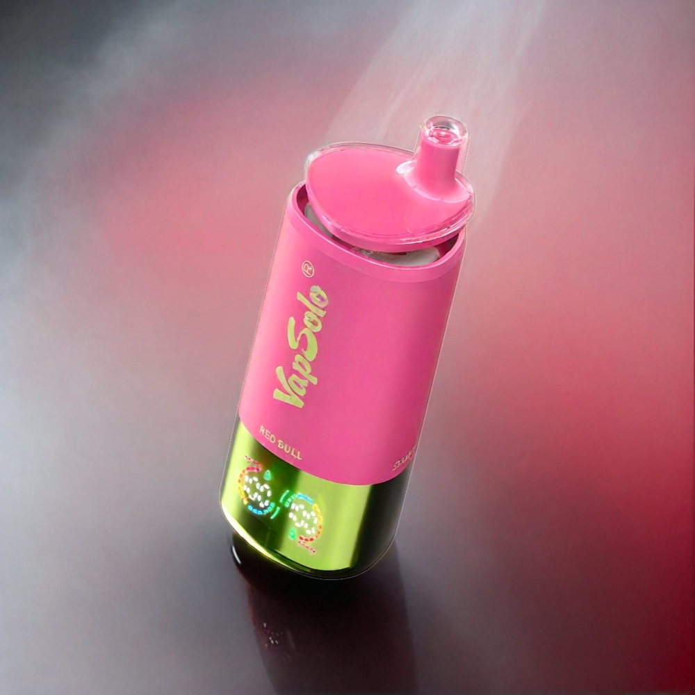 VapSolo Tripe 30000 Puffs Schweiz Großhandel – 40ml E-Liquid, 3 Öltanks, Type-C Ladeanschluss, Red Bull Geschmack