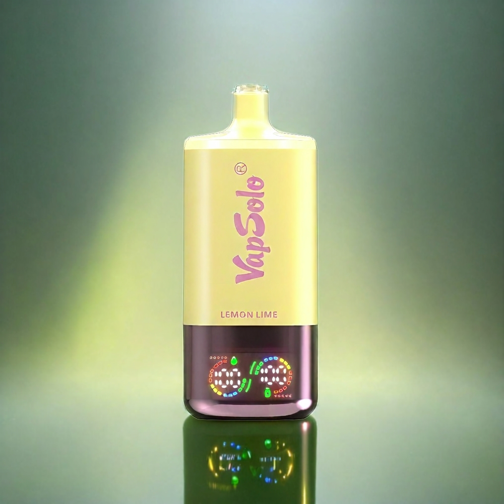 VapSolo Tripe 30000 Puffs Schweiz Großhandel – 40ml E-Liquid, 3 Öltanks, Type-C, Lemon Lime (Zitrone-Limette)