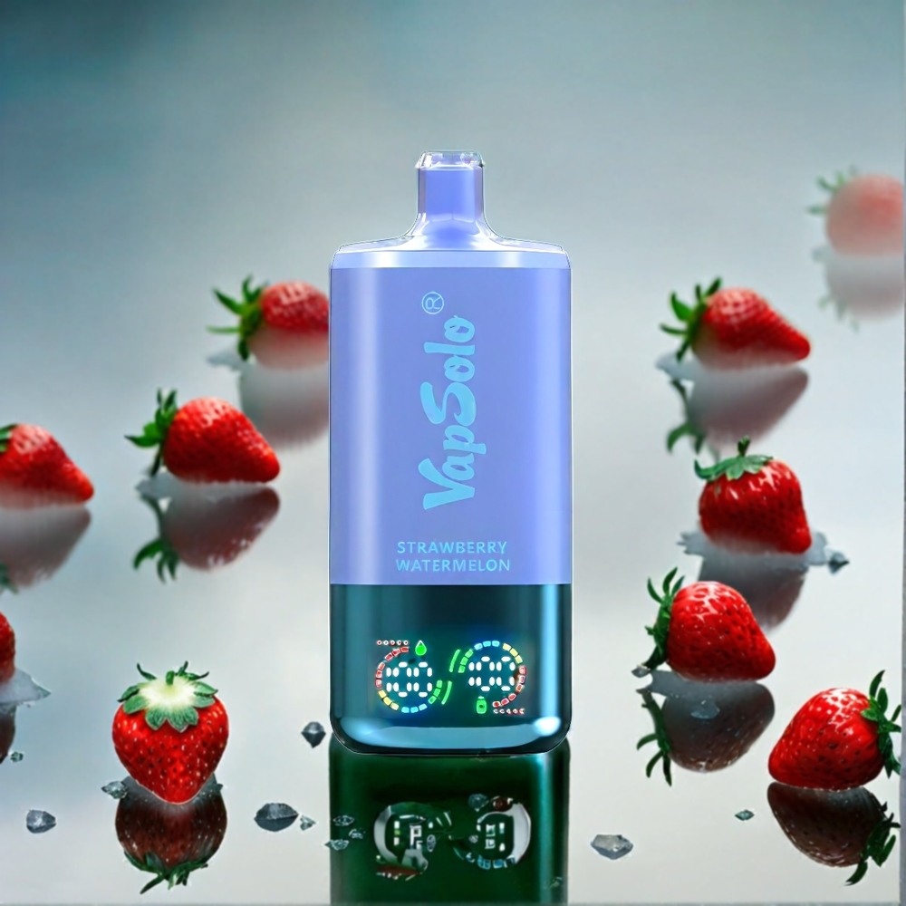 VapSolo Tripe 30000 Puffs – Strawberry Watermelon & Blueberry Ice (40ml, Type-C, 30000 Puffs) Schweiz Großhandel
