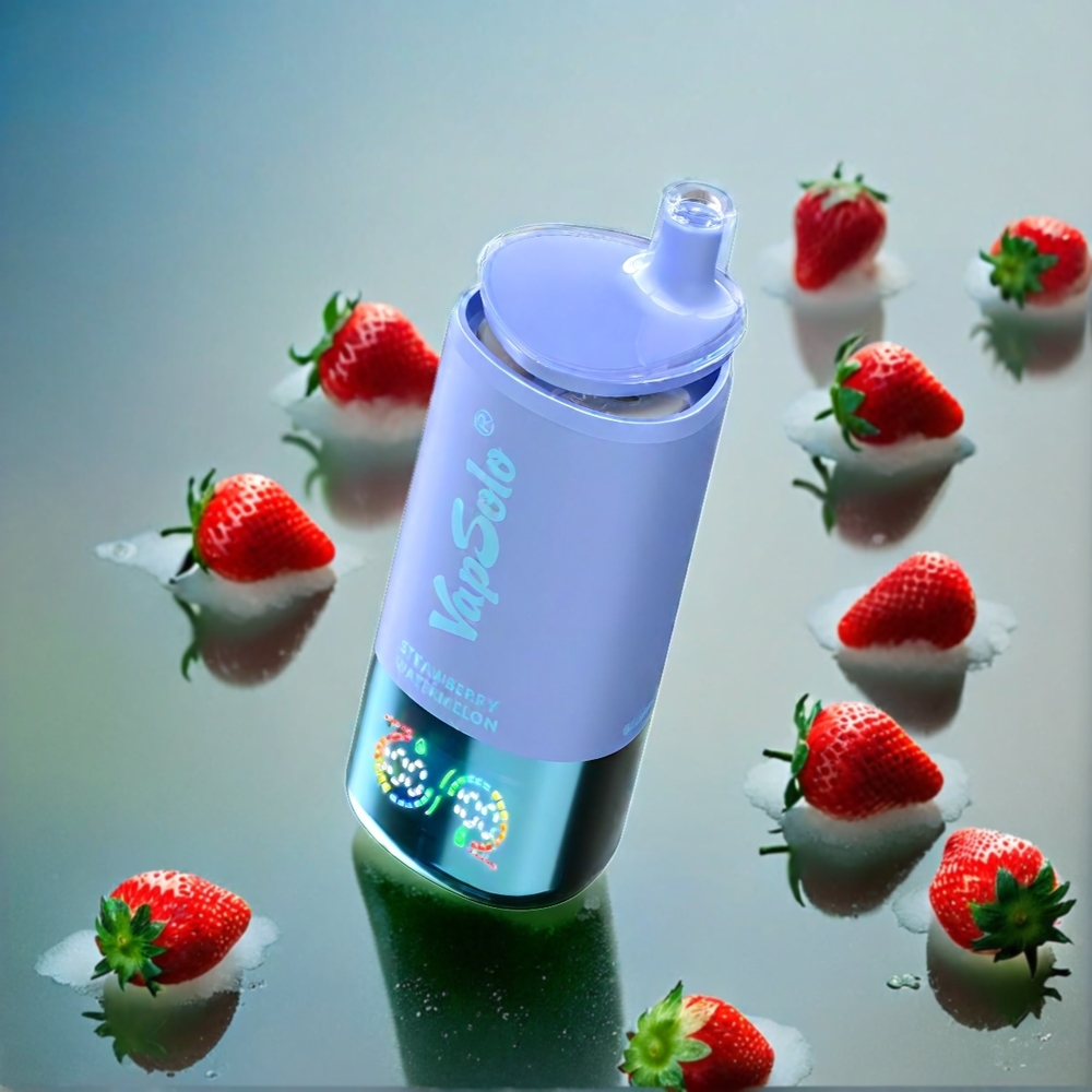 VapSolo Tripe 30000 Puffs – Strawberry Watermelon & Blueberry Ice (40ml, Type-C, 30000 Puffs) Schweiz Großhandel