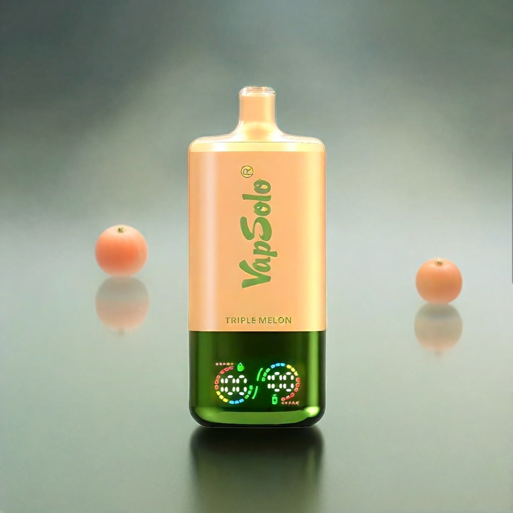VapSolo Tripe 30000 Puffs Triple Melone – 40ml, 20/50 mg/ml, Typ-C, Schweiz Großhandel