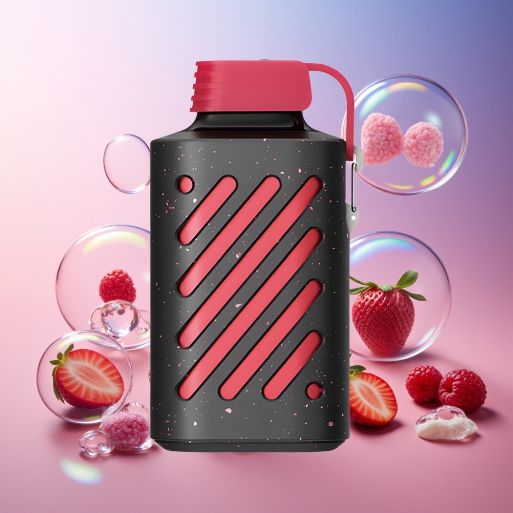 VOZOL GEAR 10000 Einweg-Vape Erdbeere Himbeere – 10000 Puffs, 30 Geschmacksrichtungen, 20 ml E-Liquid, Schweiz Großhandel