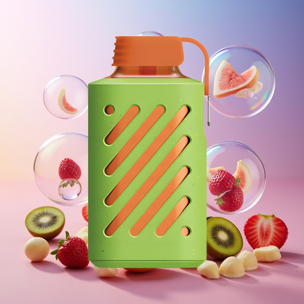 VOZOL GEAR 10000 Einweg-Vape Erdbeere Kiwi - 10000 Züge, 20 ml E-Liquid, 50mg/ml Nikotin, Schweiz Großhandel