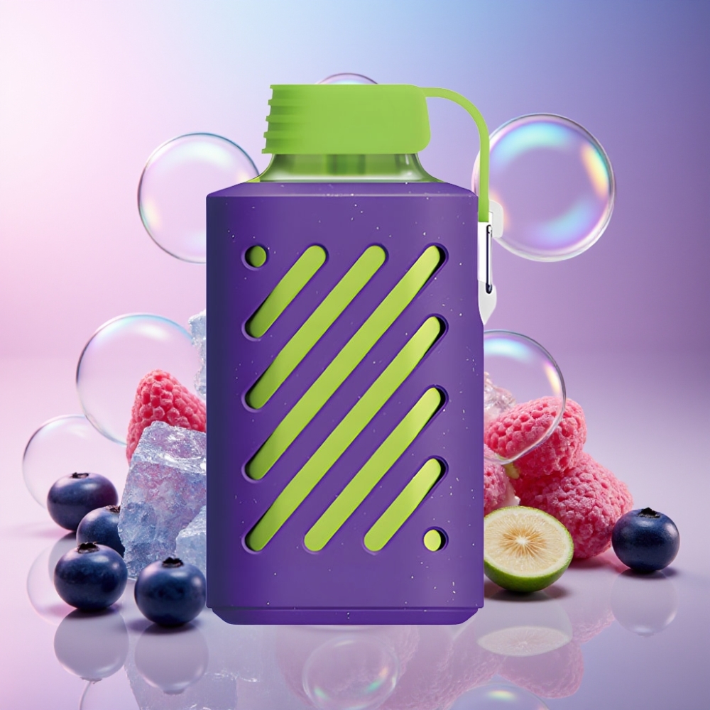 VOZOL GEAR 10000 Einweg-Vape Heidelbeer-Eis - 10000 Puffs, 30 Geschmacksrichtungen, 20 ml E-Liquid, Schweiz Großhandel