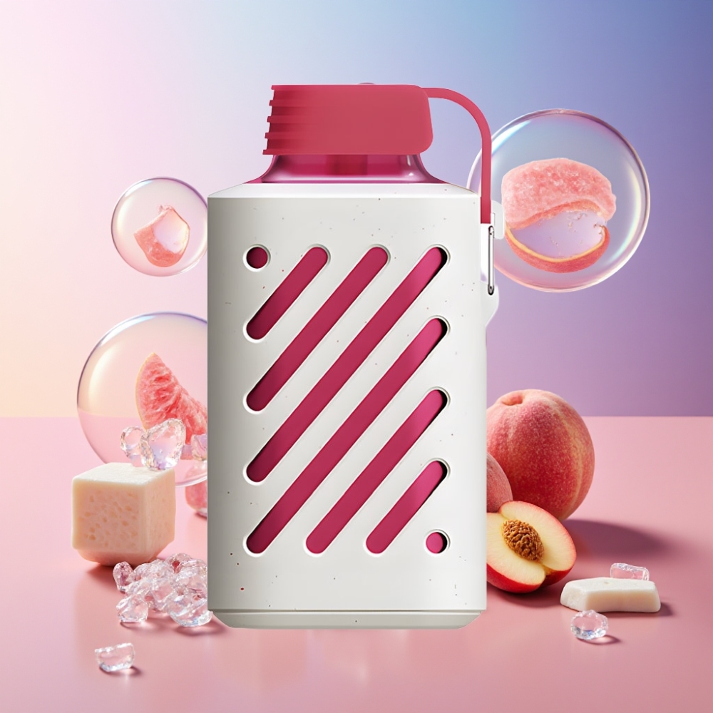 VOZOL GEAR 10000 Einweg-Vape Pfirsich Eis – 10000 Puffs, 30 Geschmacksrichtungen, 20 ml E-Liquid, Schweiz Großhandel