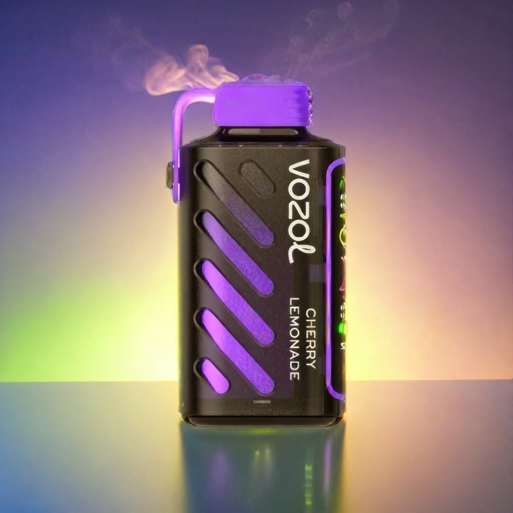 VOZOL Gear Power 20000 Puffs Cherry Lemonade (Kirschlimonade) mit 20mL, 5% Nicotine, Dual Mesh Coil, Schweiz Großhandel