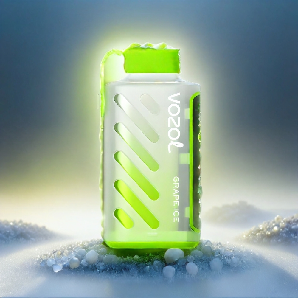 VOZOL Gear Power 20000 Puffs Grape Ice Schweiz Großhandel mit 20mL E-Liquid und Dual Mesh Coil