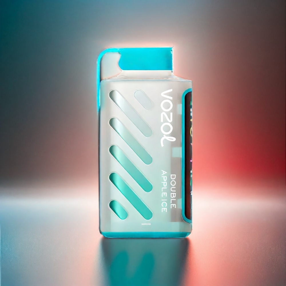 VOZOL Gear Power 20000 Puffs S.i.L.C. Tech Dual Mesh Coil 20mL Schweiz Großhandel - Doppelapfel Eis