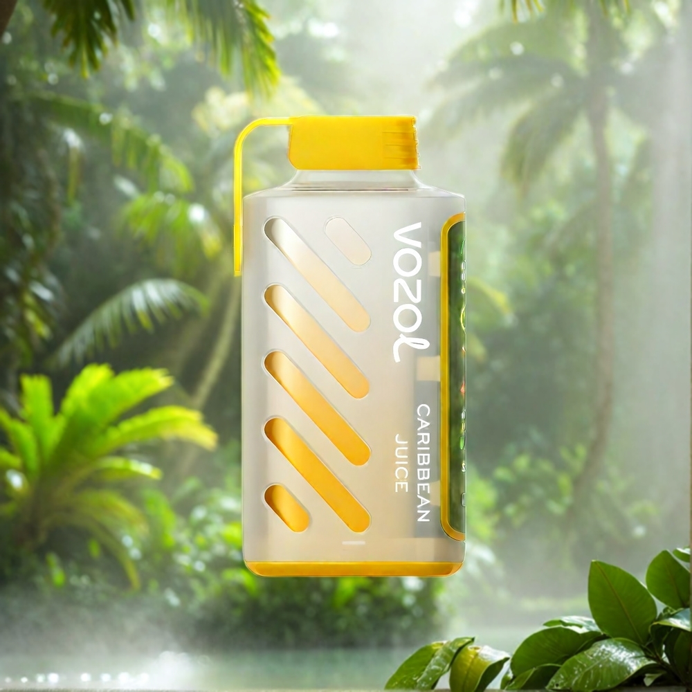 VOZOL Gear Power 20000 Puffs mit S.i.L.C. Tech, 20mL, 5% Nikotin, Caribbean Juice – Schweiz Großhandel