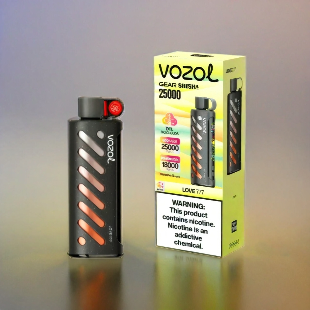 VOZOL Gear Shisha 25000 Puffs 30 Leckere Geschmacksrichtungen Dual Mesh Dual Modes 1000mAh Schweiz Großhandel