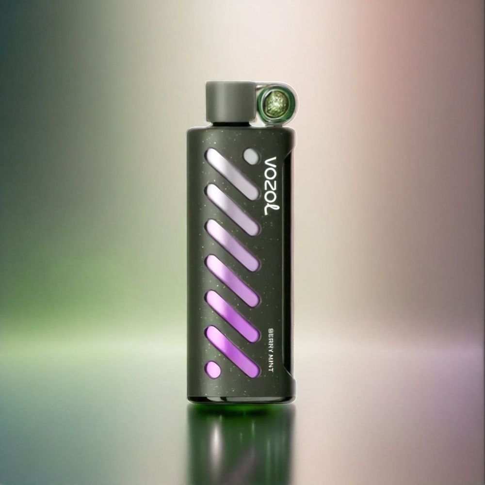 VOZOL Gear Shisha 25000 Puffs Berry Minze (Beerenminze) mit Dual Mesh, 1000mAh, 3mg/5mg Schweiz Großhandel