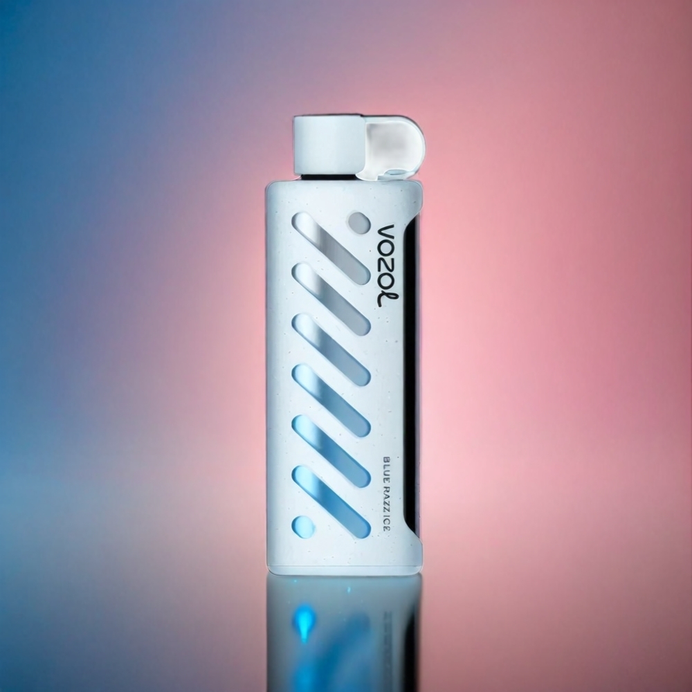 VOZOL Gear Shisha 25000 Puffs Blue Razz Ice – 30 Geschmacksrichtungen, Dual Mesh, 1000mAh, Schweiz Großhandel
