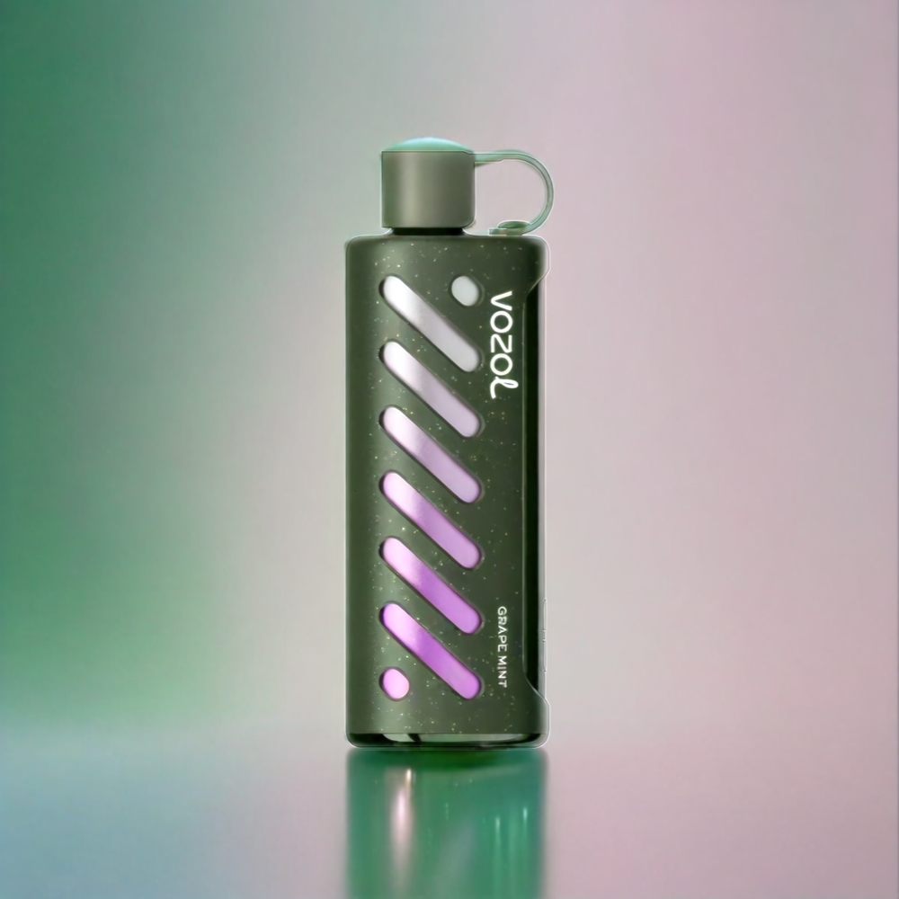 VOZOL Gear Shisha 25000 Puffs Grape Mint (30 Geschmacksrichtungen, 1000mAh, Dual Mesh, Schweiz Großhandel)