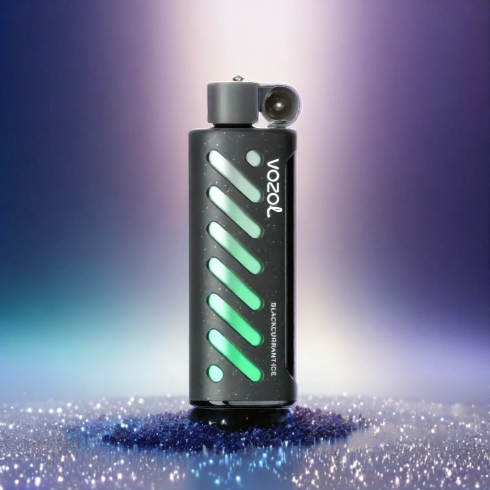 VOZOL Gear Shisha 25000 Puffs Schwarzbeere-Eis Schweiz Großhandel mit 30 Geschmacksrichtungen, Dual Mesh Dual Modes & 1000mAh Akku