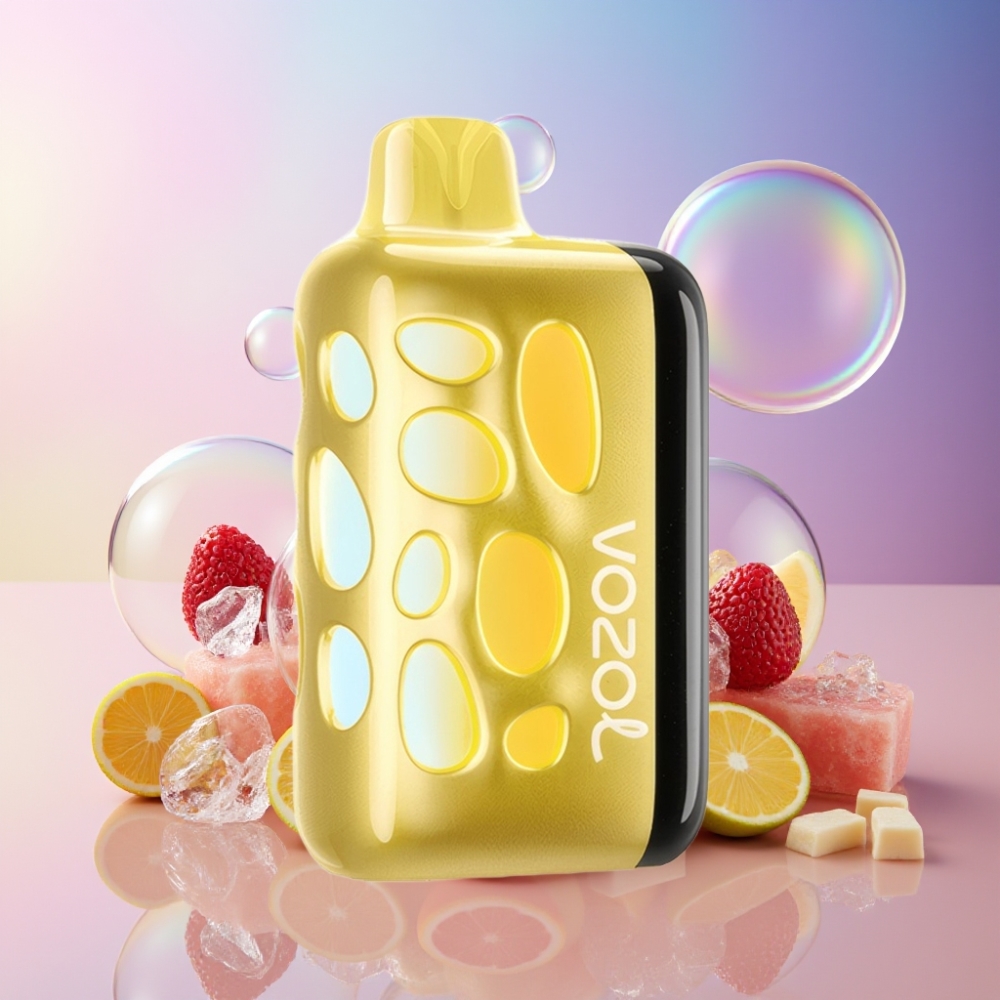 VOZOL RAVE 40000 Einweg-Vape Mango-Eis – 270° leuchtendes Design, Beat-Sync-Partymodus, 1000mAh, Schweiz Großhandel