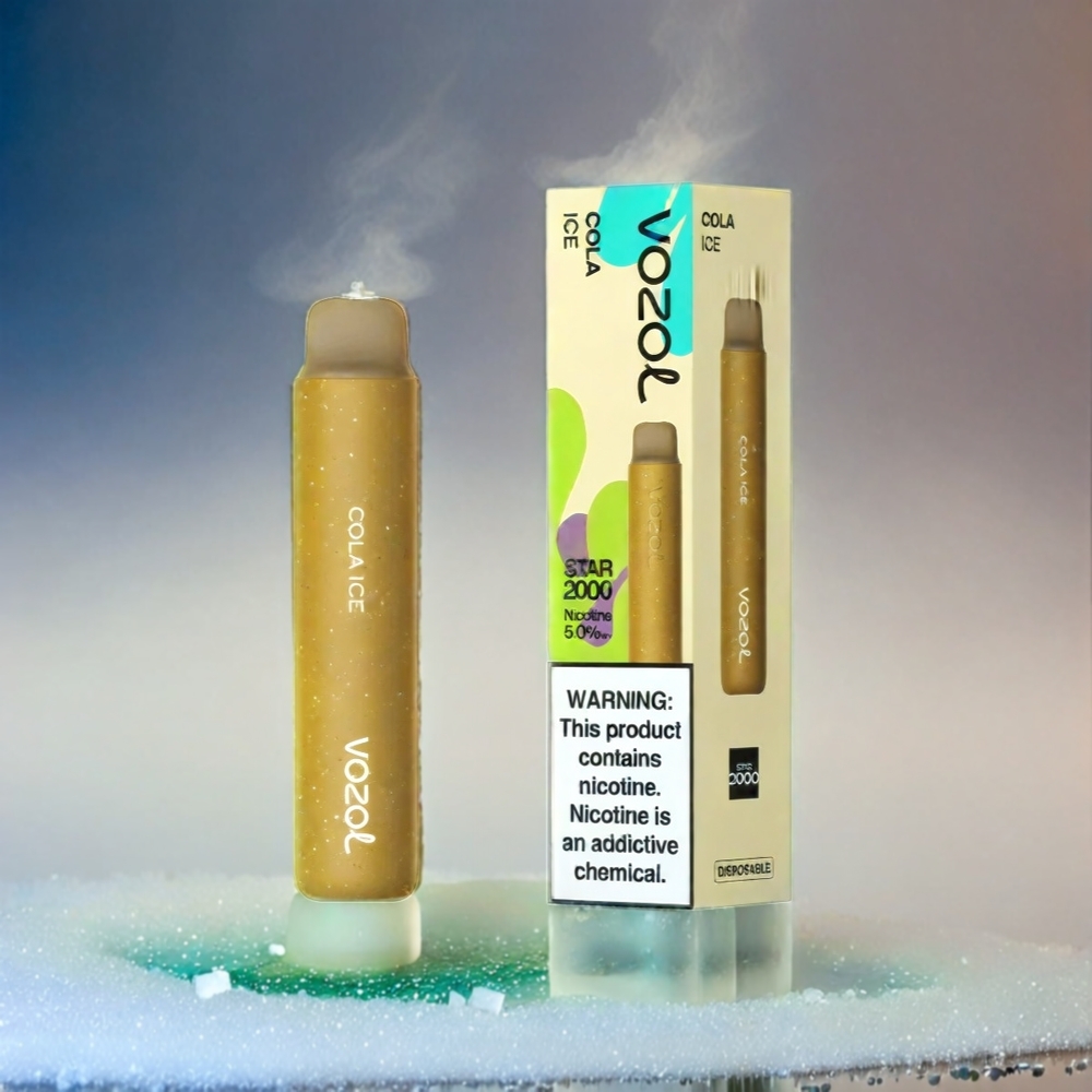VOZOL Star 20000 Puffs mit 2,2\" HD Spiegelbildschirm, Dual Mesh, 650mAh – Cola Eis | Schweiz Großhandel