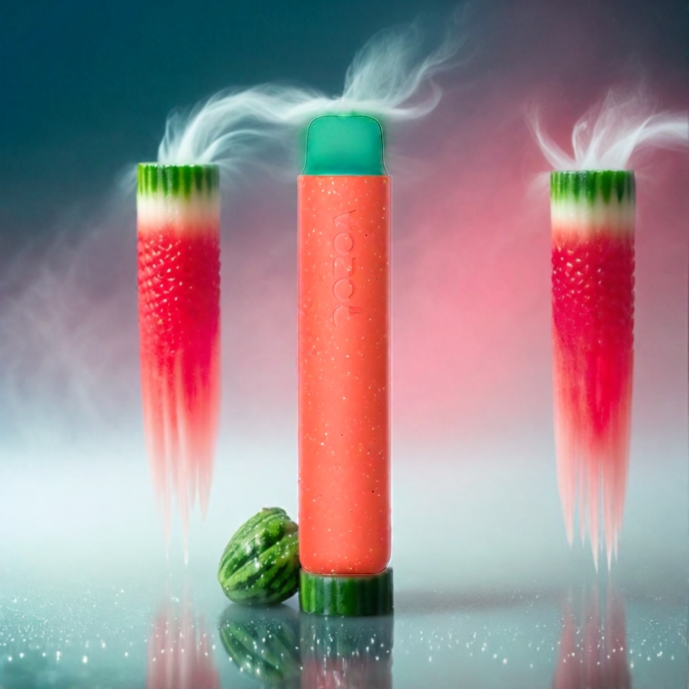 VOZOL Star 20000 Puffs mit 2,2" HD Spiegelbildschirm, Dual-Mesh-Technologie, 650mAh AkkuHimbeer-Wassermelone Geschmack – Schweiz Großhandel