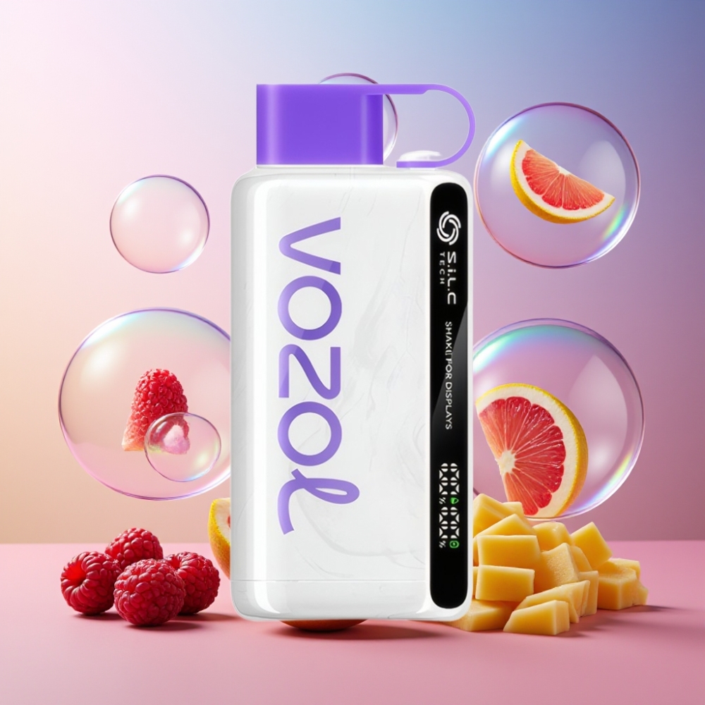 VOZOL STAR 9000/12000 Einweg-Vape Cranberry Mango Grapefruit (Preiselbeere Mango Grapefruit) mit 650mAh Akku, 30% schnellere Aufladung, Schweiz Großhandel