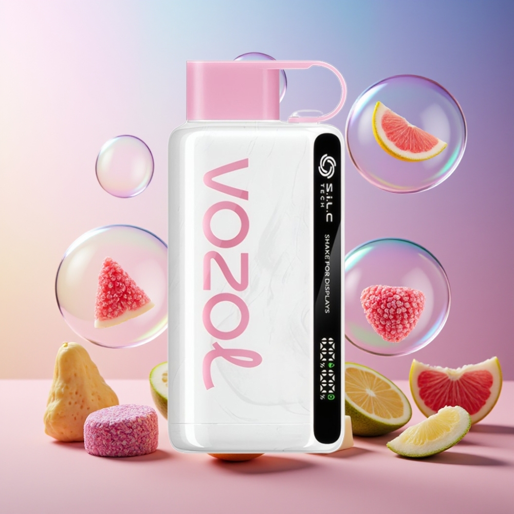 VOZOL STAR 9000/12000 Einweg-Vape Creme Bonbons, Schweiz Großhandel - 650mAh, 9000/12000 Züge, S.i.L.C TECH, recycelter Kunststoff